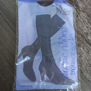 Never worn- Silkies Classic Ribbed Trouser Socks